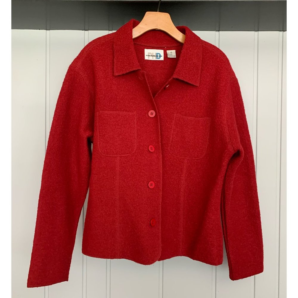 Red Wool Jacket